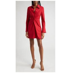 Cinq à Sept Mckenna Long Sleeve Shirtdress Size 6